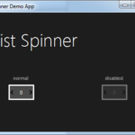 List Spinner JMetro dark theme for Java (JavaFX). Inspired by Microsoft Fluent Design System.